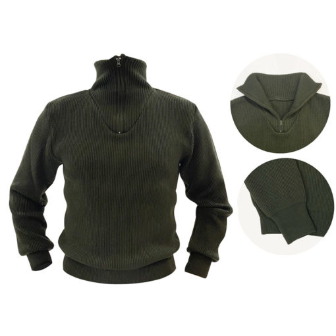 Army Wool Sweater - Image 3