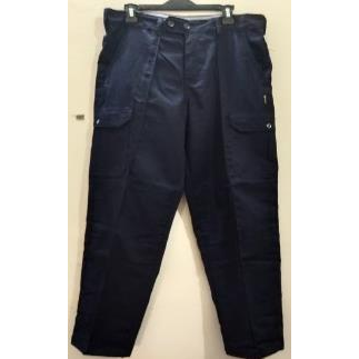 Men’s long pant with pocket at front & contrast fabrics