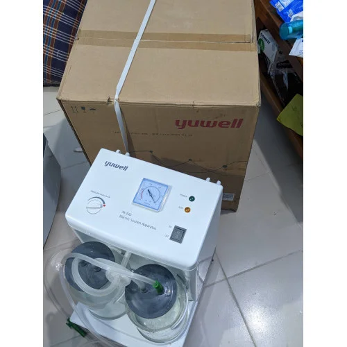 Yuwell 7A-23D Electric Suction Machine — High Capacity Medical Suction Device - Image 2