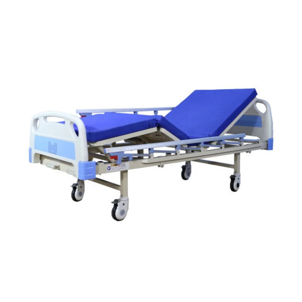 2 Crank Hospital Bed Adjustable Patient Care Bed Bangladesh - Image 2